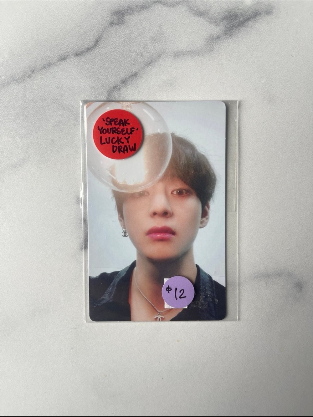 V - Kim Tae-hyung - BTS OFFICIAL PHOTO CARD
